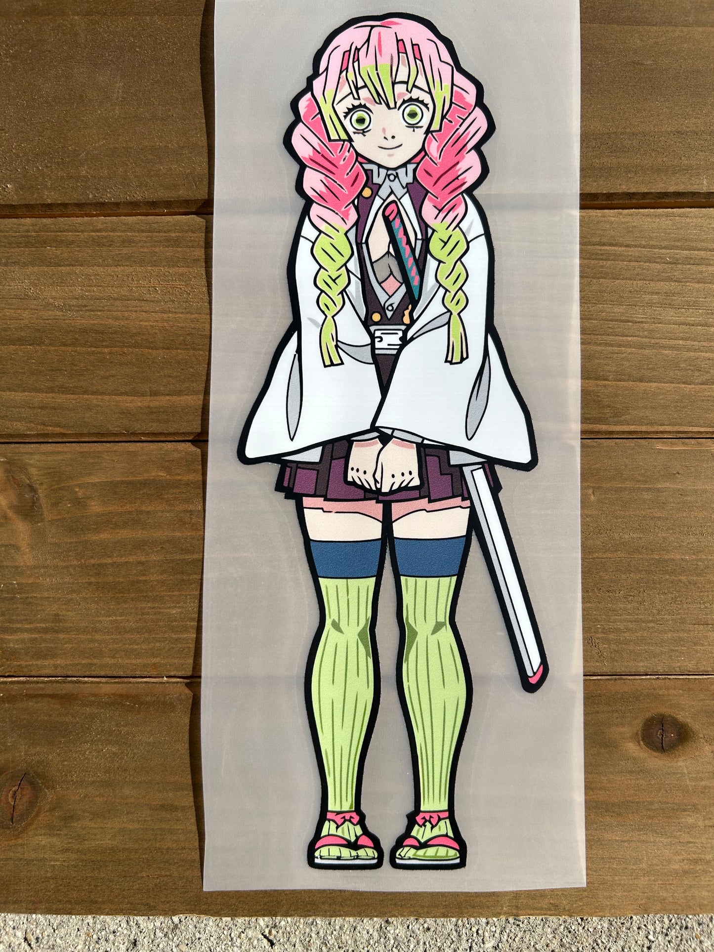 Mitsuri DTF Decal