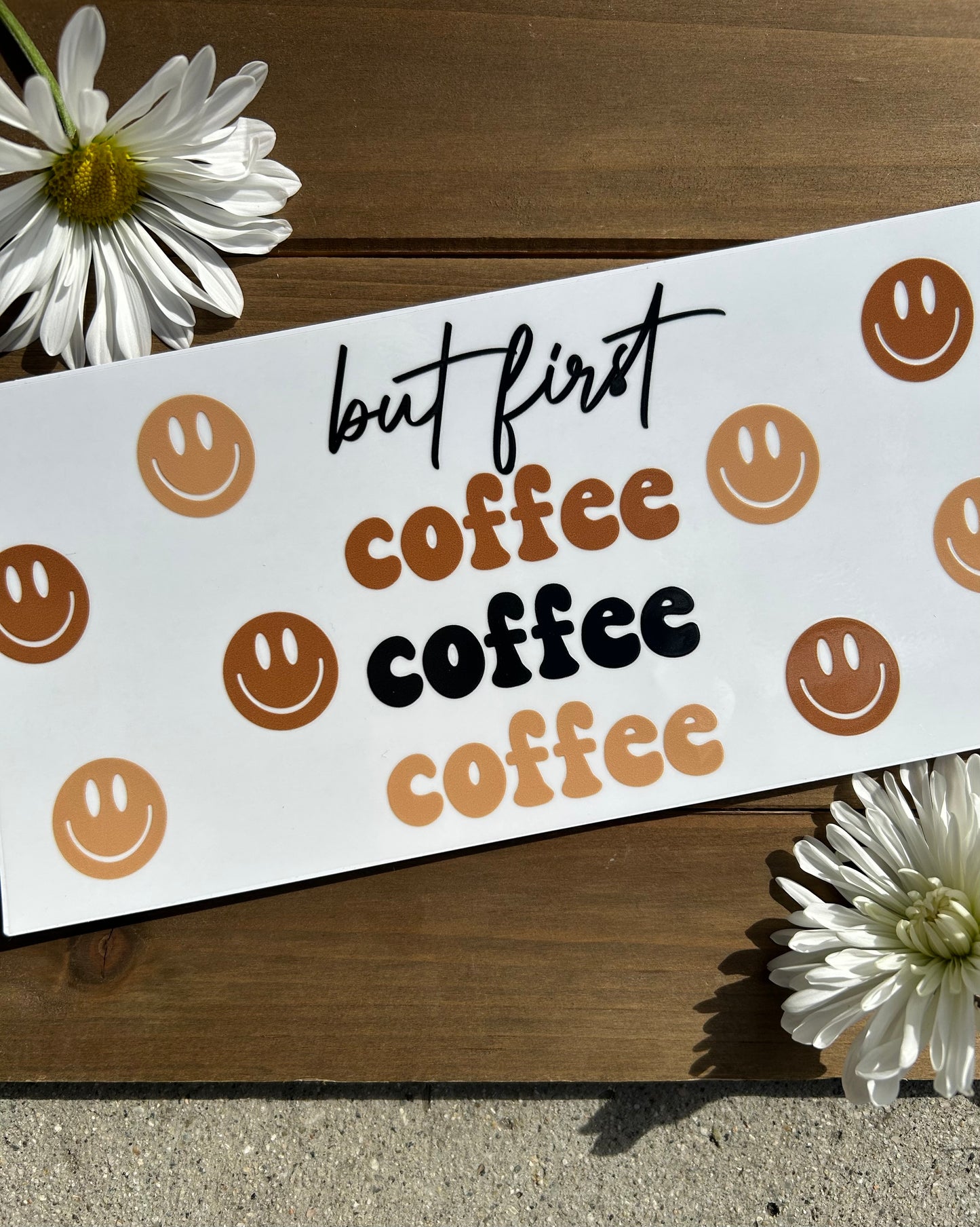 But first coffee decal
