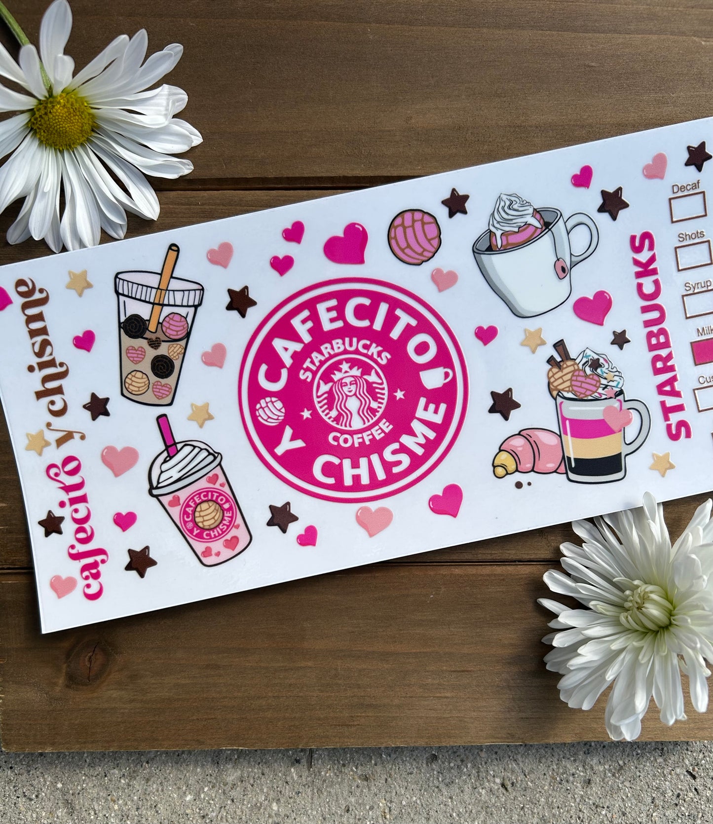 Cafecitó Y Chisme decal