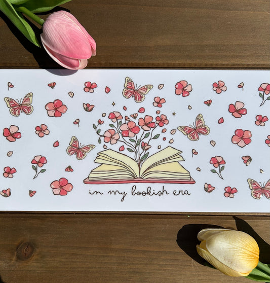 In my bookish era decal