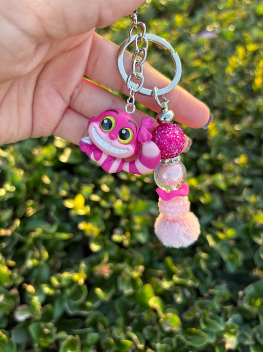 Cheshire keychain