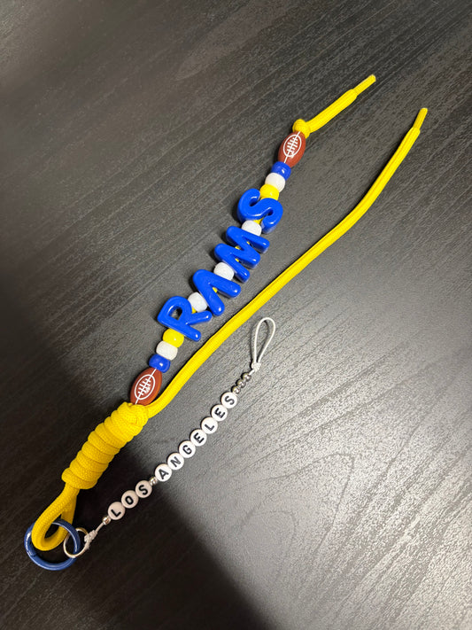 Chunky alphabet keychain