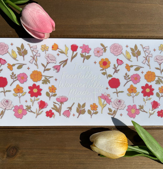 I am fearfully/wonderfully made decal